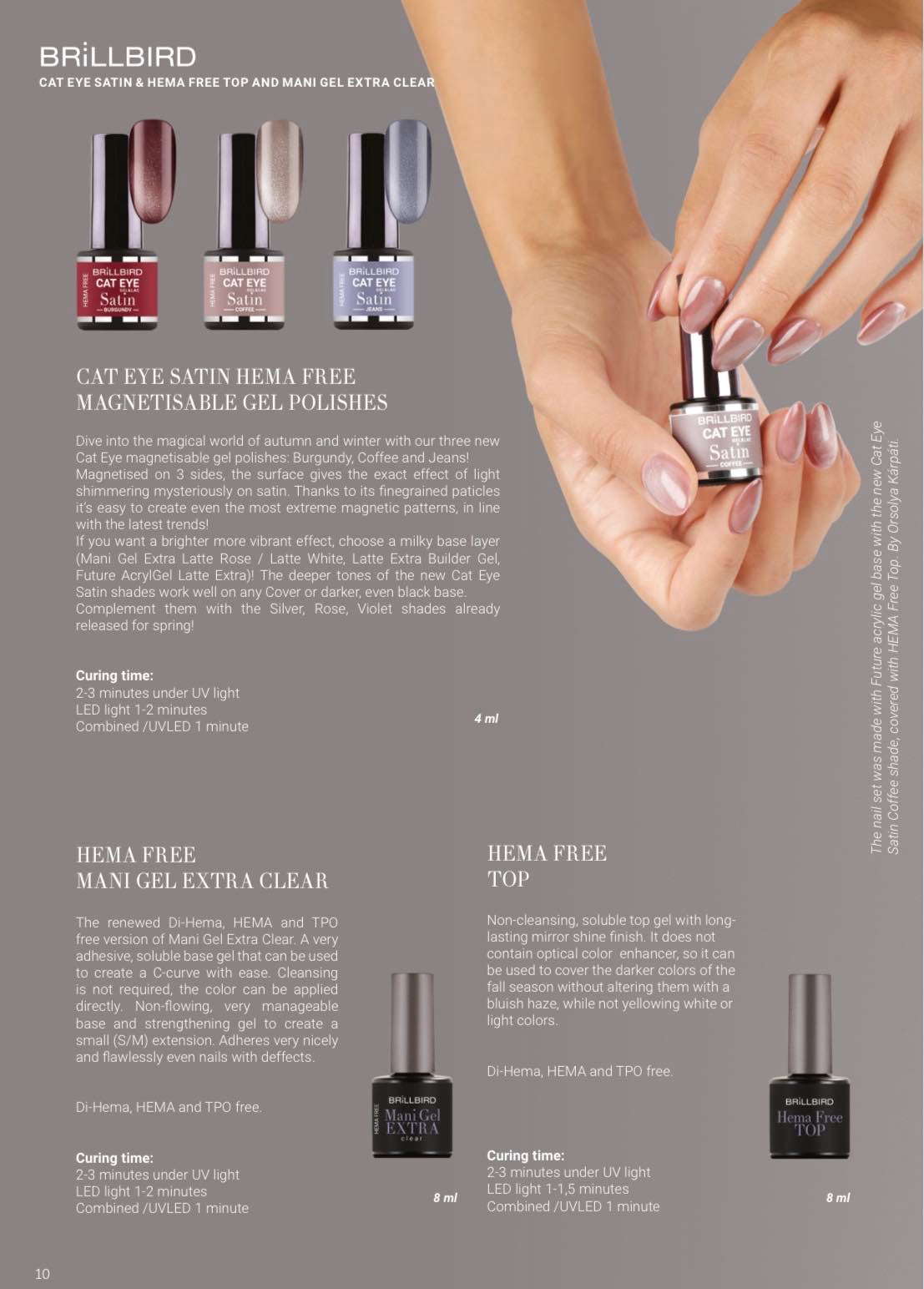 Cat eye satin - Coffee Hema free