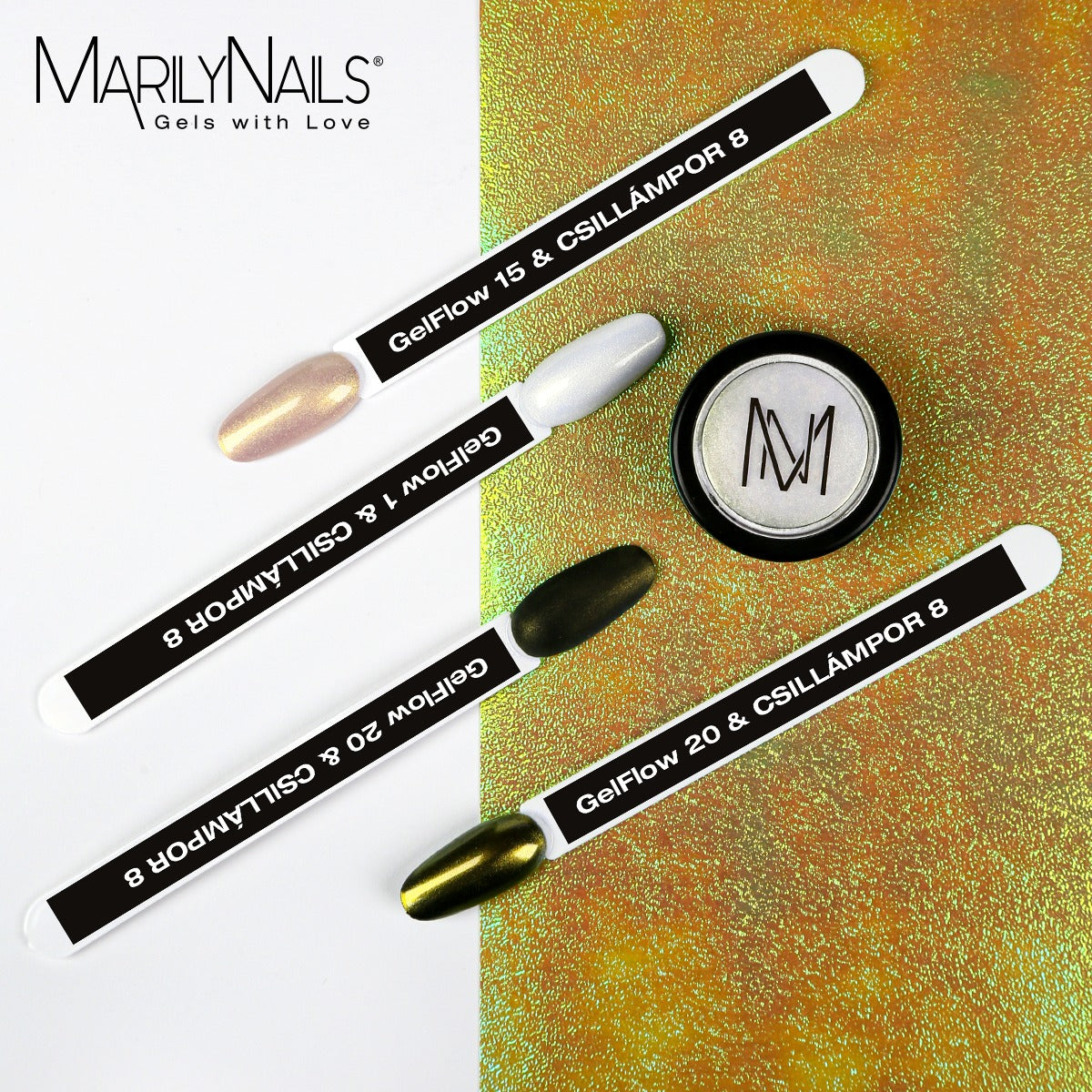 MarilyNails glitter powder - 8