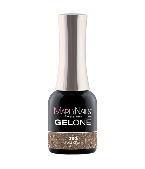 MarilyNails GelOne - 36g Gold glam