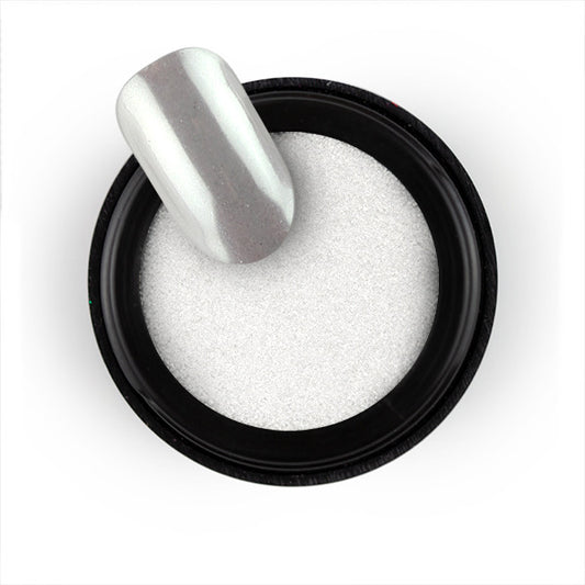 Chrome powder - White mirror shine