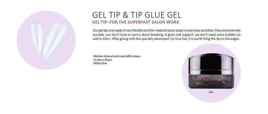 Tip gel glue