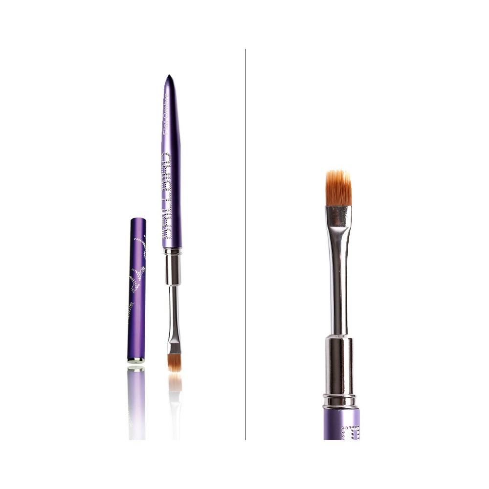 Ombré brush flat