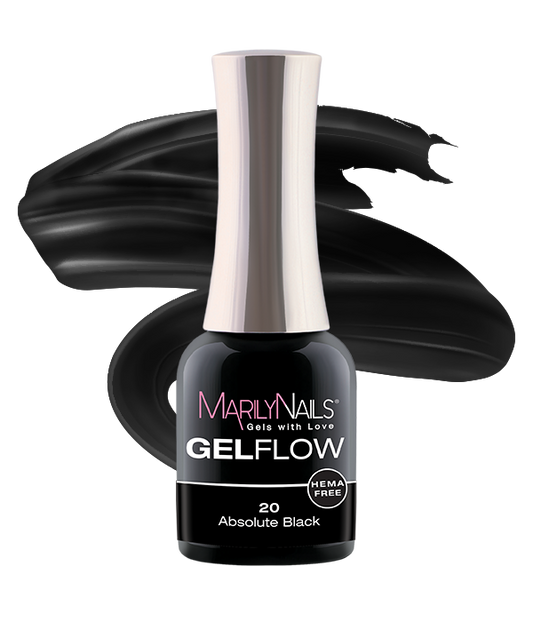 MarilyNails GelFlow - 20 Absolute black
