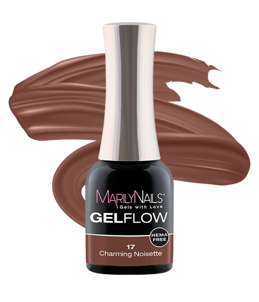 MarilyNails GelFlow - 17 Charming noisette