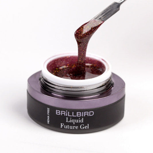 Future Liquid Reflective Burgundy