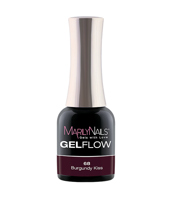 MarilyNails GelFlow - 68 Burgundy kiss