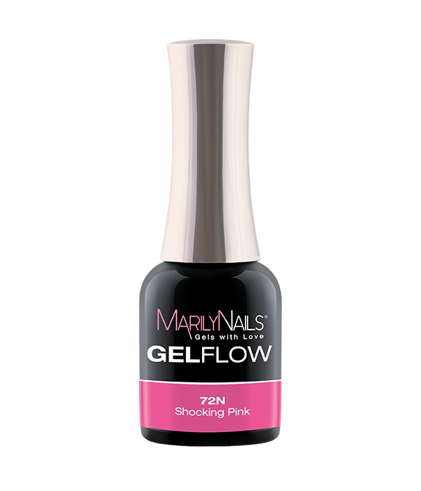 MarilyNails GelFlow - 72N Shocking pink