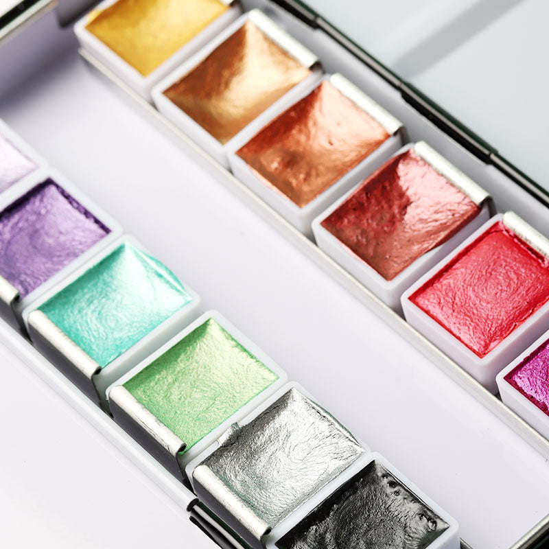 Aquarell pallet extra metallic