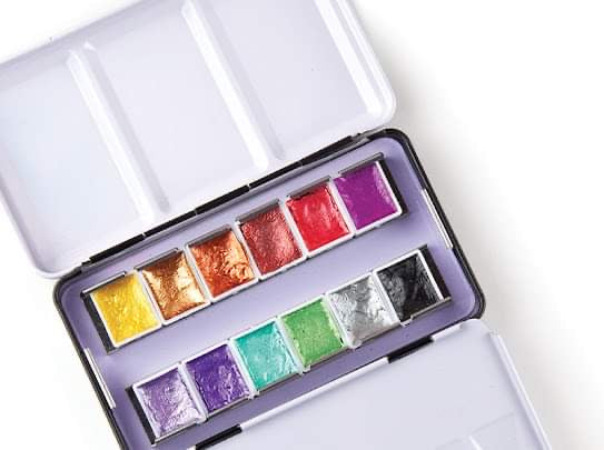 Aquarell pallet extra metallic